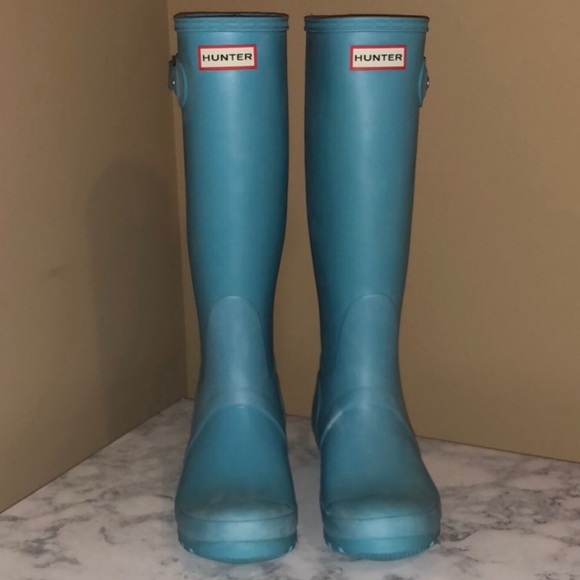 Teal Hunter Boots Women
